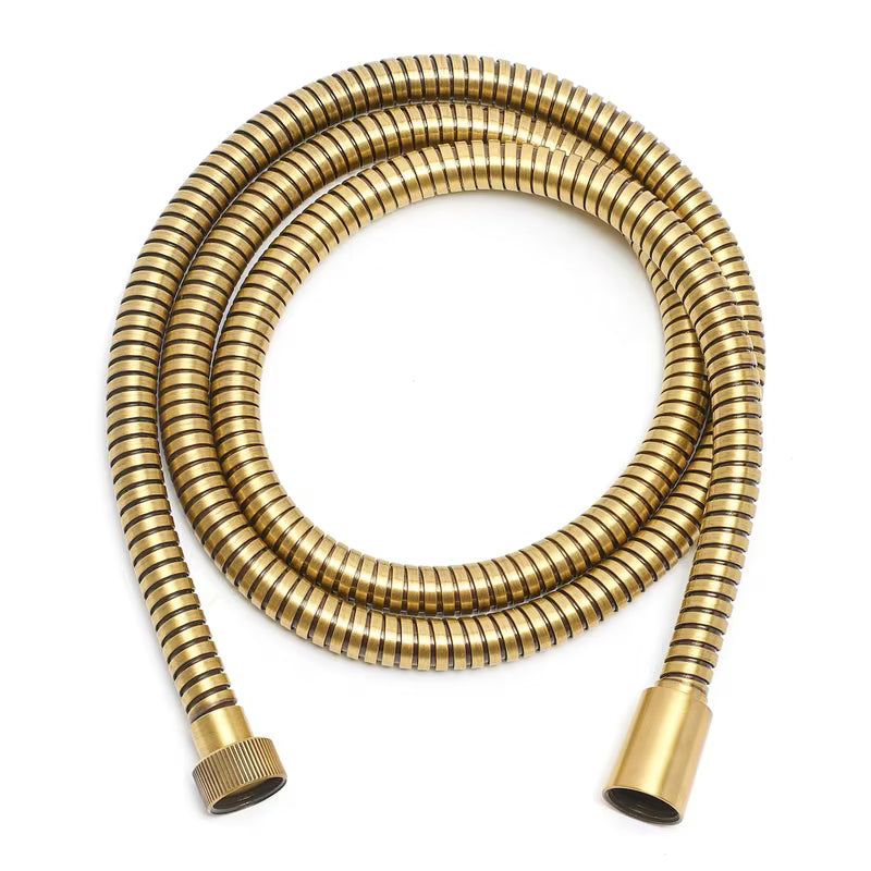 Brončano cev za tuš Paffoni 150 cm z zaporo proti vrtenju s metalnim opletem.