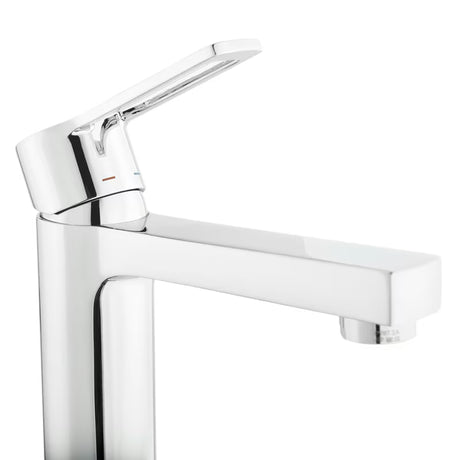 Kromirana stoječa slavina za umivaonik Paffoni Vallone s hladnim startom brez odtoka