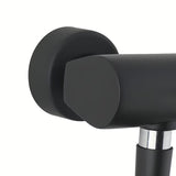 Enoročna stenska armatura za kad Paffoni Vallone s tuš setom u crnoj mat izvedbi