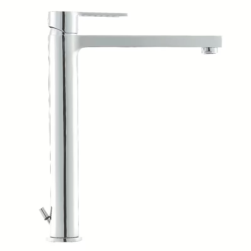 Paffoni Vallone visoka armatura za umivalnik u krom izvedbi s otvorenom ručicom i odvodnim ventilom