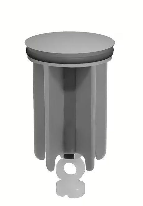 Kromiran nadomestni čep Paffoni pro armature z odtokom, premer 40 mm.