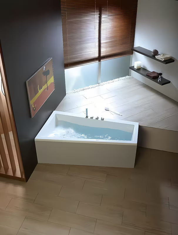Polysan Andra asimetrična desna kad 180 x 90 cm iz akrila