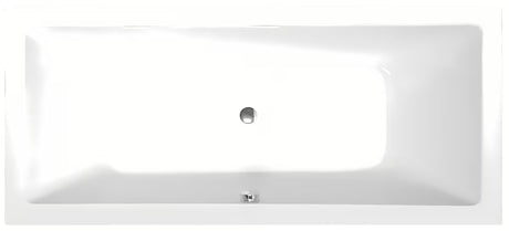 Polysan Krysta pravokotna akrilna kad 180x80 cm v beli barvi z univerzalno orientacijo
