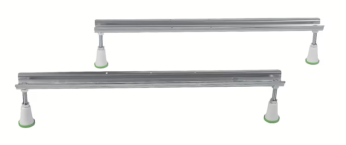 Podpora za kad Polysan kot podstavek pro za akrilno kad z nastavljivo višino od 145 mm do 185 mm.