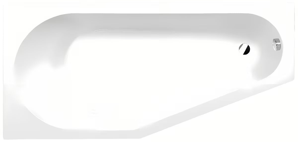 Asimetrična akrilna kad Polysan Tigra leva 150 x 75 cm