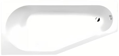 Asimetrična akrilna kad Polysan Tigra leva 150 x 75 cm