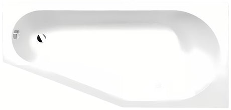 Asimetrična akrilna kad Polysan Tigra desna 150 x 75 cm