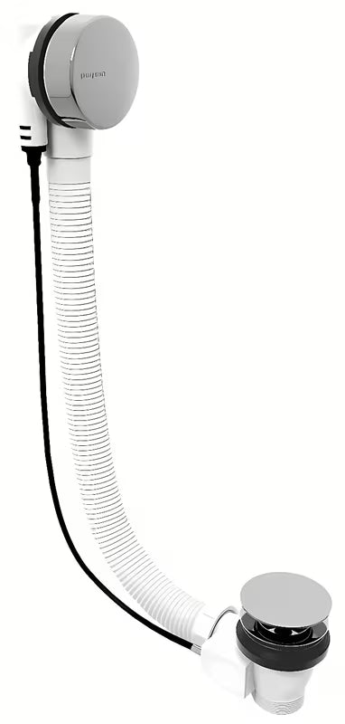 Kromirani sifon za kad avtomatik Polysan sa sajlom 600 mm i čepom 72 mm