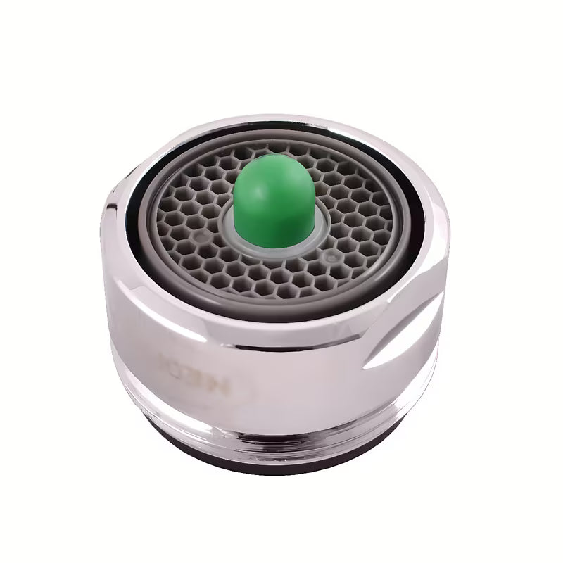 Varčni perlator RAV-Slezak Eco Push z zelenim gumbom pro za preklop pretoka