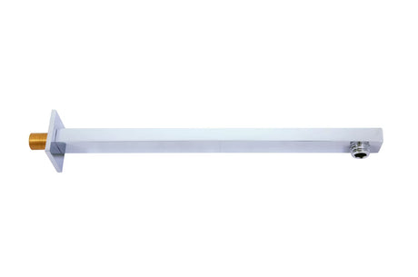 Krom držalo za nadglavno prho Rav Slezak pro za stensko montažo, dolžina 38 cm.