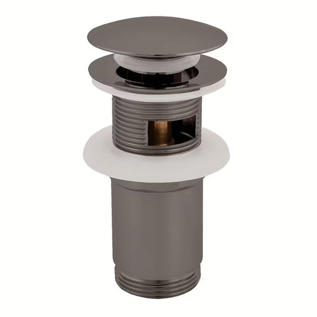 Umivalniški odtok ClickClack 5/4 v barvi metal grey s PVD obdelavo
