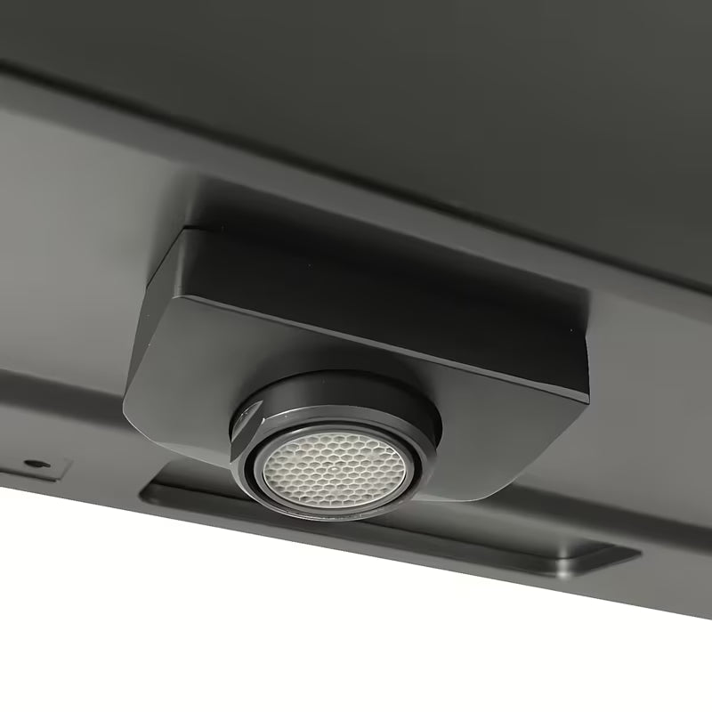 Tušni sistem Rav Slezak metal grey z nadglavno prho ⌀ 300 mm in 3-položajno ročno prho