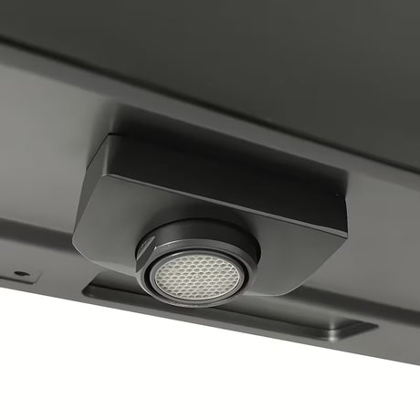 Tušni sistem Rav Slezak metal grey z nadglavno prho ⌀ 300 mm in 3-položajno ročno prho