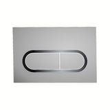 Upravljalna splakovalna tipka Ravak Chrome v izvedbi satin mat krom pro viseča WC školjka