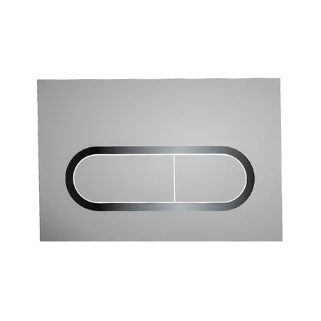 Upravljalna splakovalna tipka Ravak Chrome v izvedbi satin mat krom pro viseča WC školjka