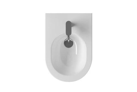 Beli viseči bide Ravak Chrome iz keramike s skrito montažo EasyFix