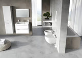 Beli viseča WC školjka Ravak Chrome RimOff brez splakovalnega roba s skritim pritrjevanjem EasyFix