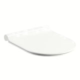 Bel ekstra tanek WC deska Ravak Chrome Uni Chrome Slim z mehanizmom počasnega zapiranja mehko Zapiranje Soft Close