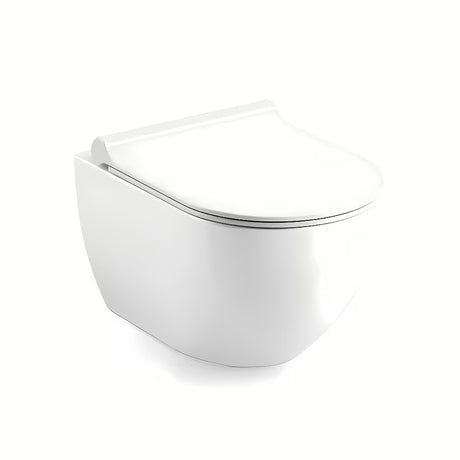 Bel ekstra tanek WC deska Ravak Chrome Uni Chrome Slim z mehanizmom počasnega zapiranja mehko Zapiranje Soft Close