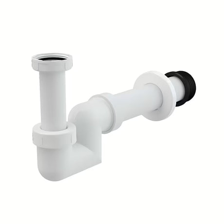 Bel plastični bidejski sifon Ravak Chrome pro bide Uni Chrome z manšeto