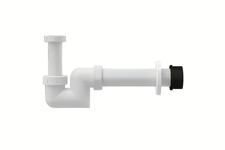Bel plastični bidejski sifon Ravak Chrome pro bide Uni Chrome z manšeto