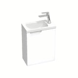 Desna kopalniška omarica pod umivalnik Ravak Classic II 40 x 22 x 50 cm v beli sijajni barvi.