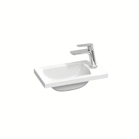 Bel umivalnik Ravak Classic II 40 x 22 cm brez preliva, obrnljiva leva ali desna izvedba