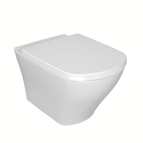 Bel viseča WC školjka Ravak Classic z brezrobno tehnologijo RimOff in skritim pritrjevanjem