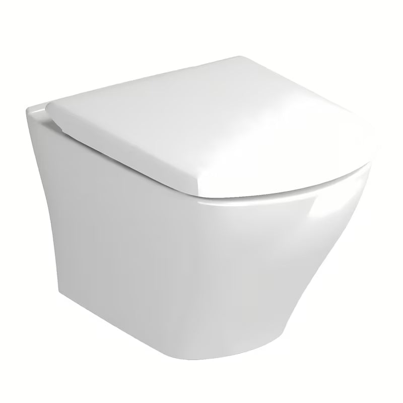 Beli WC deska Ravak Classic s sistemom mehkega zapiranja mehko Zapiranje Soft Close pro WC školjka Classic RimOff