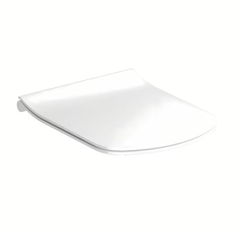 Bela izjemno tanka WC deska Ravak Classic Slim s sistemom mehko Zapiranje Soft Close