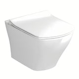 Bela izjemno tanka WC deska Ravak Classic Slim s sistemom mehko Zapiranje Soft Close