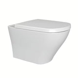 Bijeli viseča WC školjka Ravak Classic s bezrubnom tehnologijom RimOff i skrivenim pričvršćenjem