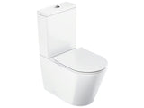 Bela samostoječi  WC monoblok Ravak Elegant RimOff s wc desko mehko Zapiranje Soft Close in dvojnim splakovanjem 3/6 l.