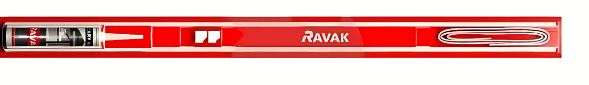 Montažni komplet Ravak 10° v beli barvi pro montažo in tesnjenje tuš kadi kotna 