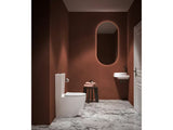 Bela samostoječi  WC monoblok Ravak Optima RimOff s wc desko mehko Zapiranje Soft Close