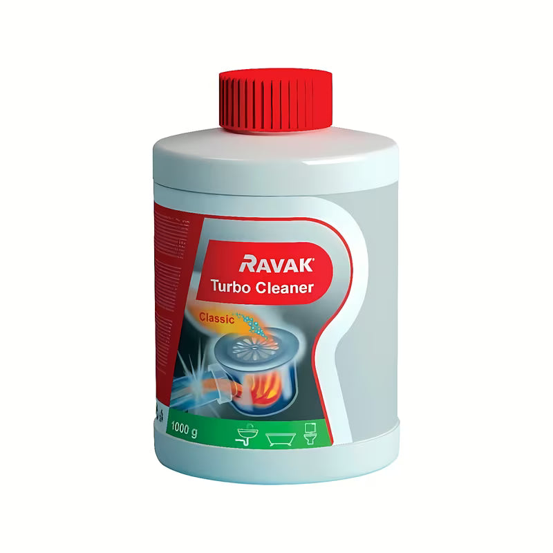 Ravak Cleaner Turbo čistilo  pro za raztapljanje grobe umazanije v sifonih in odtokih