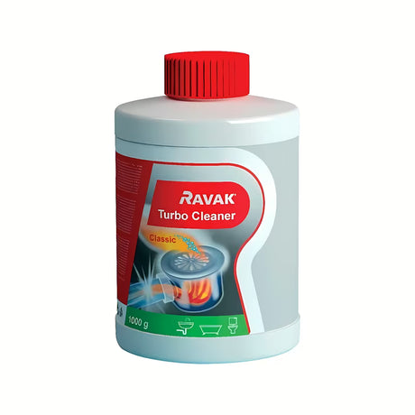 Ravak Cleaner Turbo čistilo  pro za raztapljanje grobe umazanije v sifonih in odtokih
