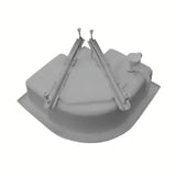 Univerzalni nosač nogice pro za duboku akrilnu tuš kadu Ravak Sabina