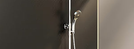 Tušni sistem Ravak Chrome s kliznim i zakretnim tuš stupom pro za jednostavno podešavanje visine tuši.