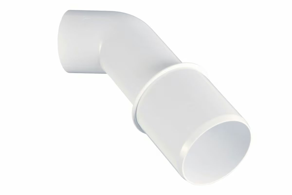 Bela plastična sifonska redukcija Ravak pro premera 40/50 mm