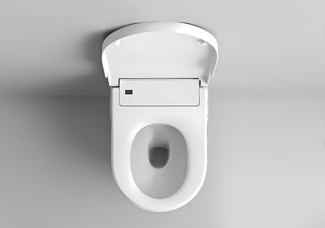 Viseča WC Školjka Roca Inspira In-Wash s integriranim bideom u bijeloj boji i Rimless izvedbi.