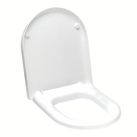 Bel WC deska Roca Nexo iz duroplasta s sistemom mehko Zapiranje Soft Close in kovinskimi tečaji