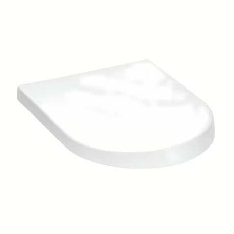 Bijele WC deska Roca Nexo od duroplasta sa sustavom mehko Zapiranje Soft Close i metalnim šarkama