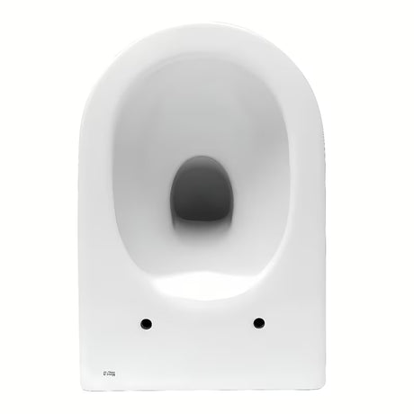 Bijeli viseča WC školjka Roca Nexo brez splakovalnega kroga sa skrivenim pričvršćenjem