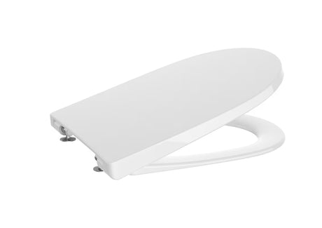 Bela WC deska Roca Ona iz duroplasta z mehko Zapiranje Soft Close in EasyLock