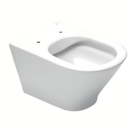 Beli viseča WC školjka Roca The Gap Round s wc desko mehko Zapiranje Soft Close pro s tihim zapiranjem