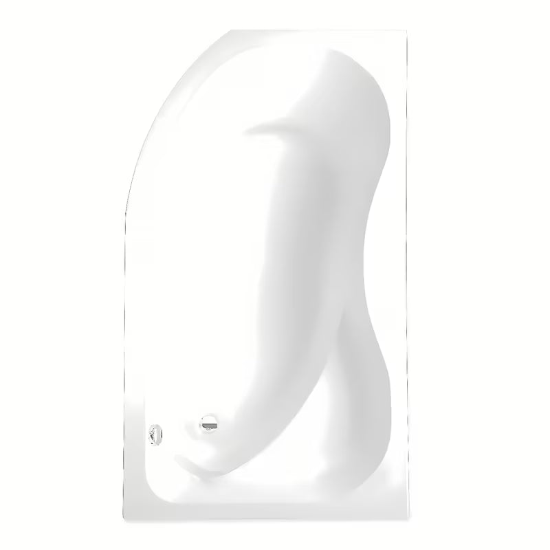 Roth Activa asimetrična kotna akrilna kad v desni izvedbi 150x90 cm