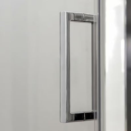 Roth Ambient Line drsno tuš vrata za nišo 120 cm v sijajnem kromu s prozornim steklom