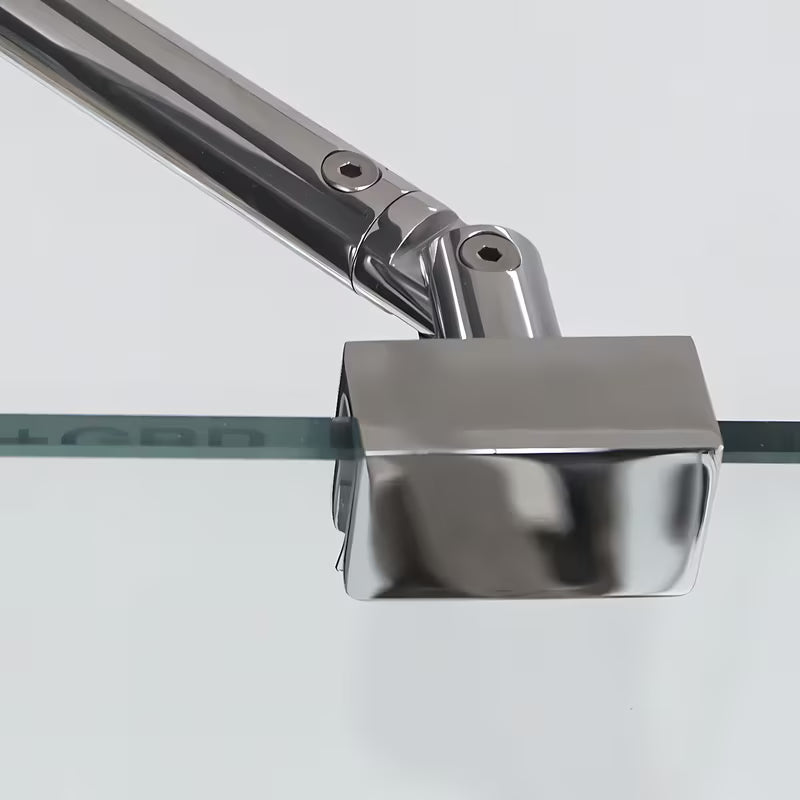 Roth Elegant Line tuš vrata 110 cm v sijajnem kromu, leva izvedba, prozorno steklo brez dekorja