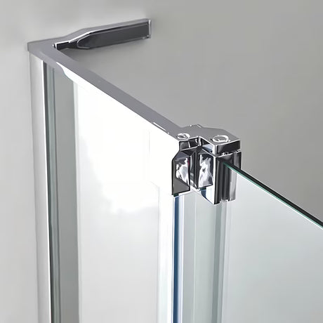 Roth Elegant Neo Line brezokvirna tuš vrata 120 cm v sijaj krom izvedbi s prozornim steklom